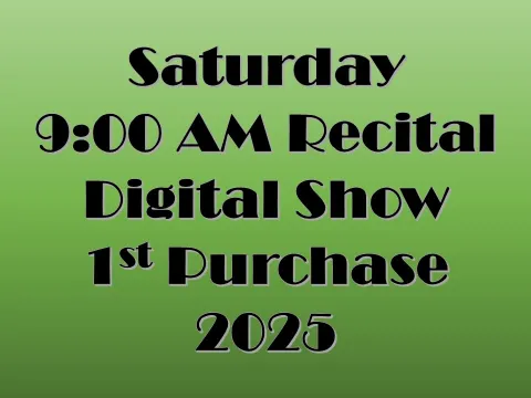 Recital Digital Show